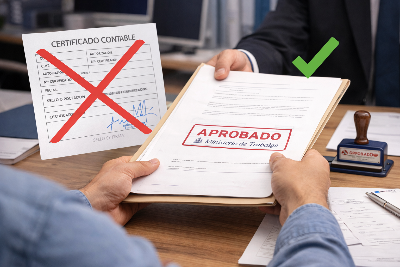 [CABA] Eliminación de la exigencia de informes profesionales para la rúbrica de documentación laboral