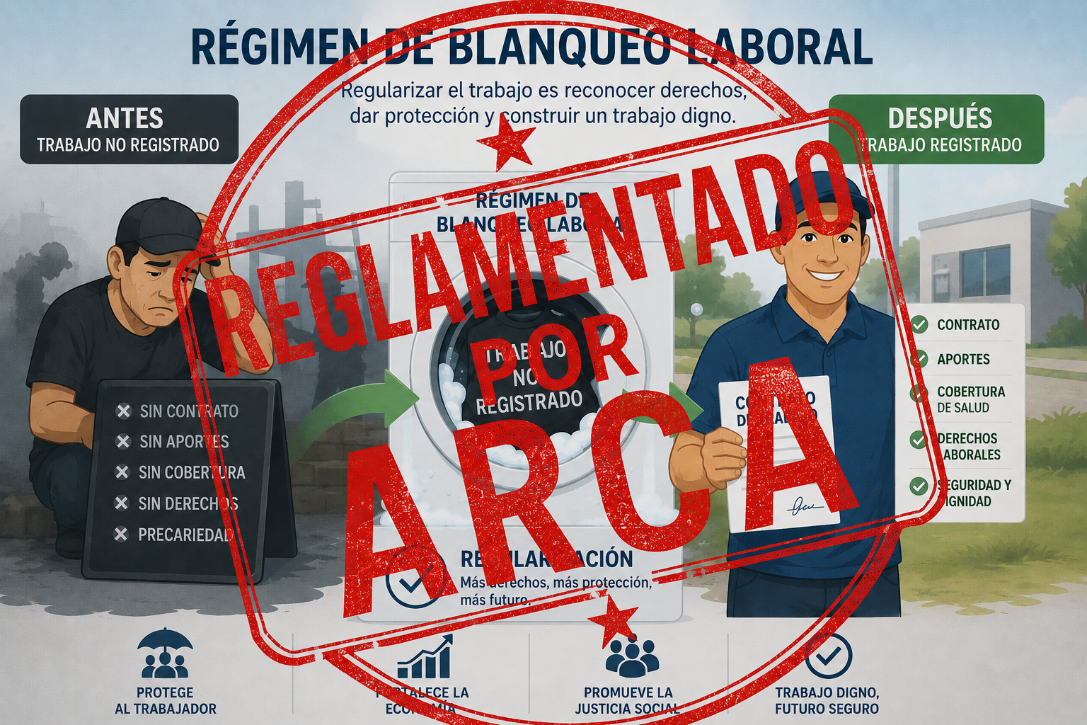[PER] Blanqueo Laboral: Reglamentación ARCA